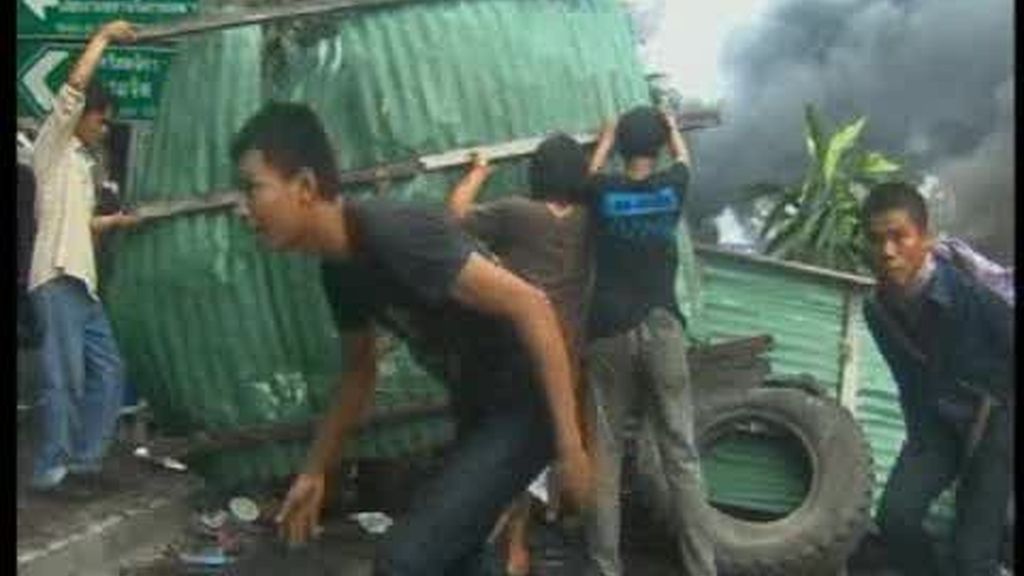 Tensión en Tailandia