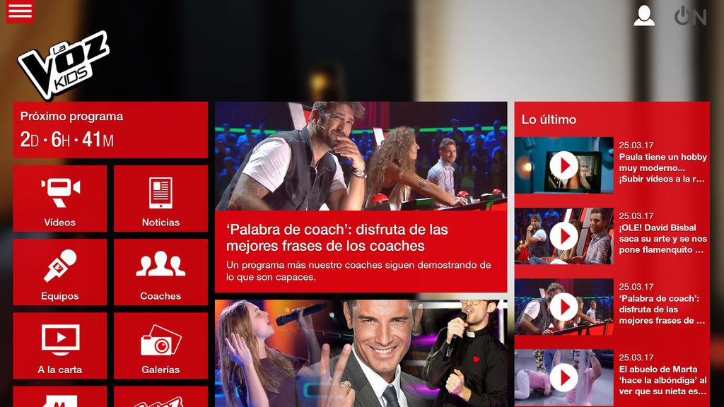 La Voz Kids 3 App