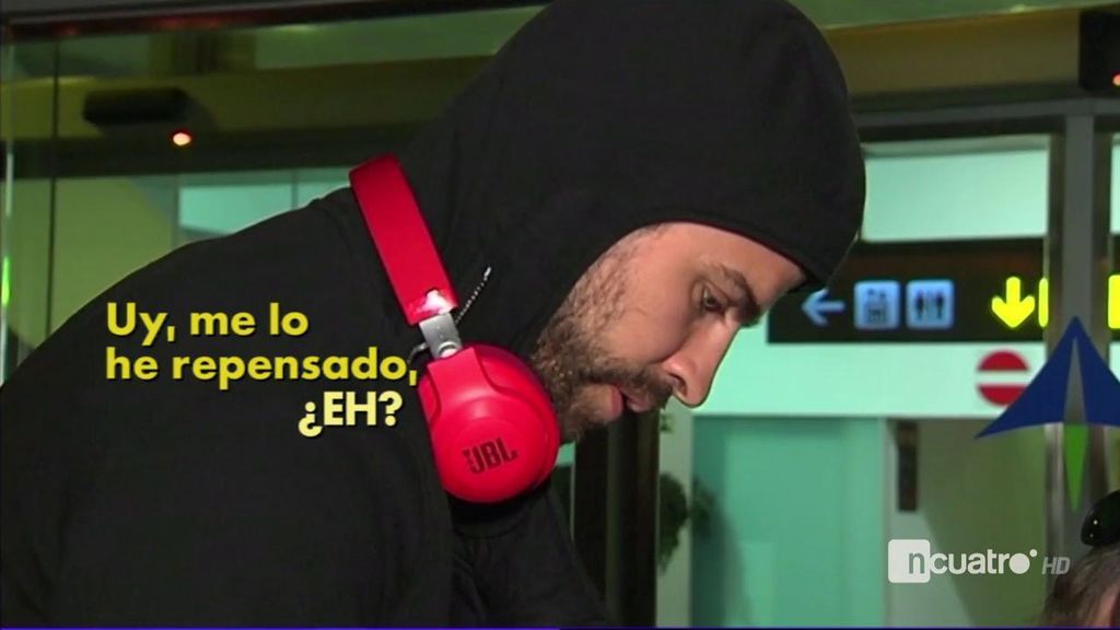 La broma de Piqué sobre su ‘rajada’ contra el Madrid al llegar a Barcelona de madrugada