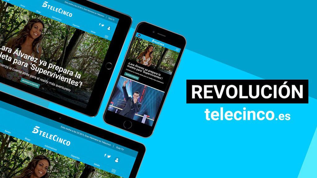 Revolución en las webs de Mediaset