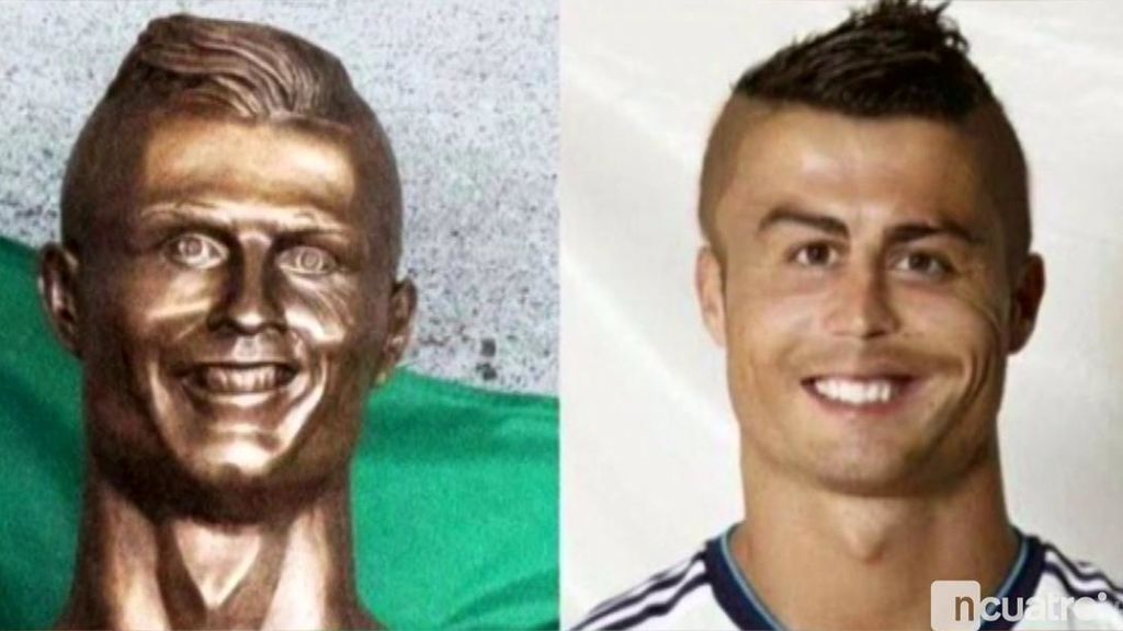 El busto de CR7 en el aeropuerto ‘Cristiano Ronaldo’ no deja indiferente: así son las bromas