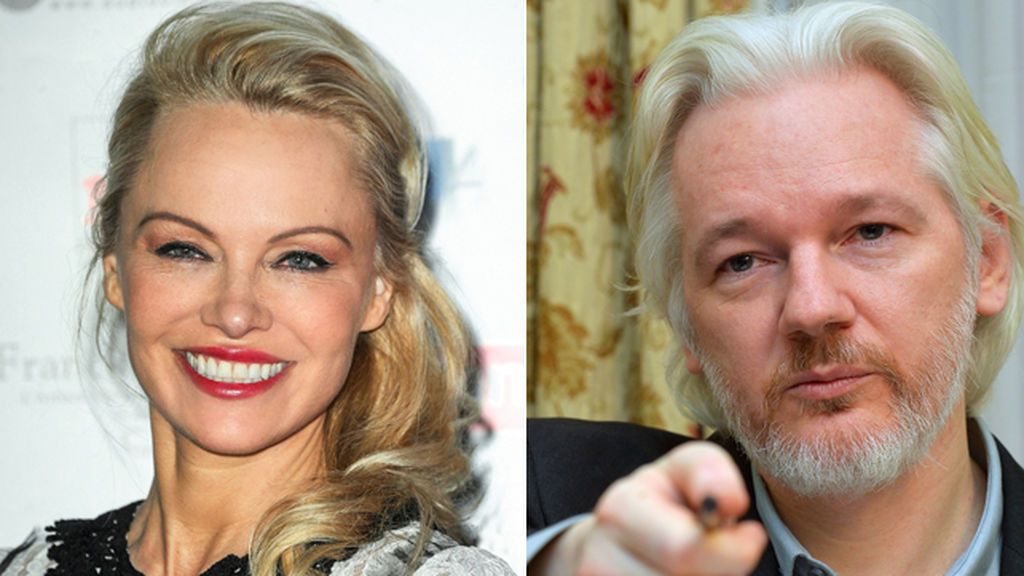Pamela Anderson encuentra el amor con el creador de Wiki-Leaks