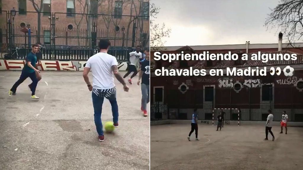Cuando estás en plena pachanga… ¡y aparece Isco preguntando si puede jugar!