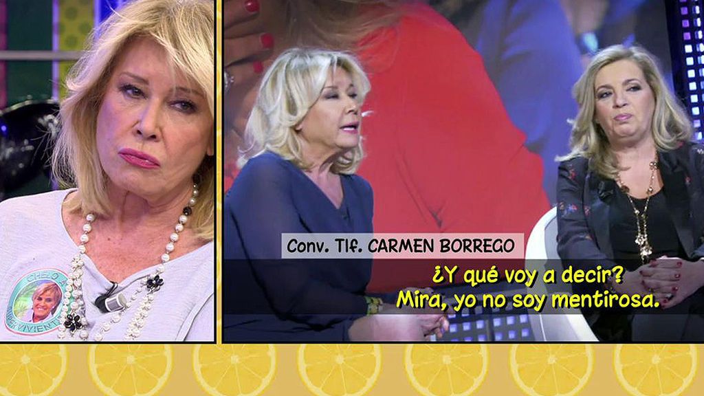 Carmen Borrego, de Mila Ximénez: “No quiero contestarle a esta señora”