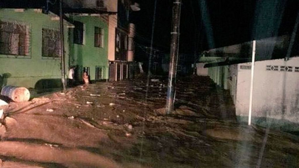 Primeras imágenes de las trágicas inundaciones en Putumayo, en Colombia