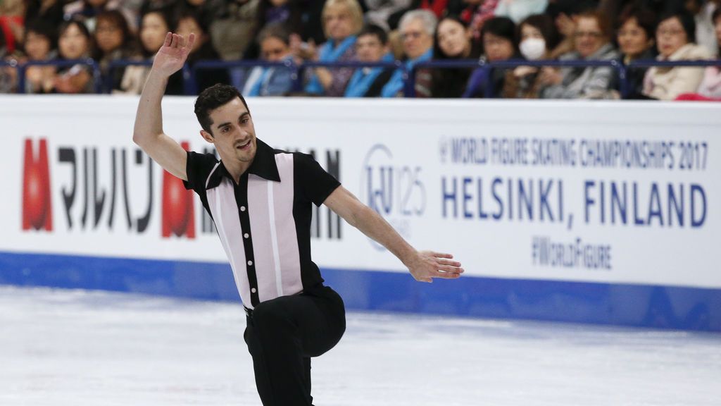 Javier Fernández se queda fuera del podio en el Mundial de patinaje