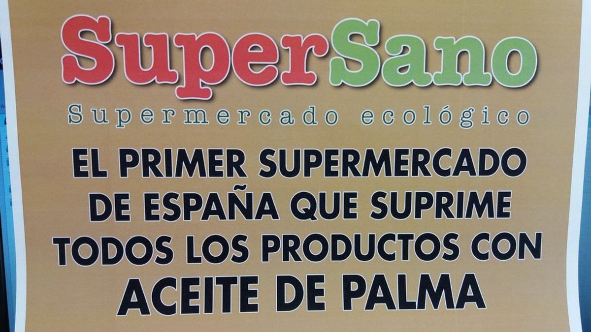 Una cadena de supermercado deja de vender productos con aceite de palma