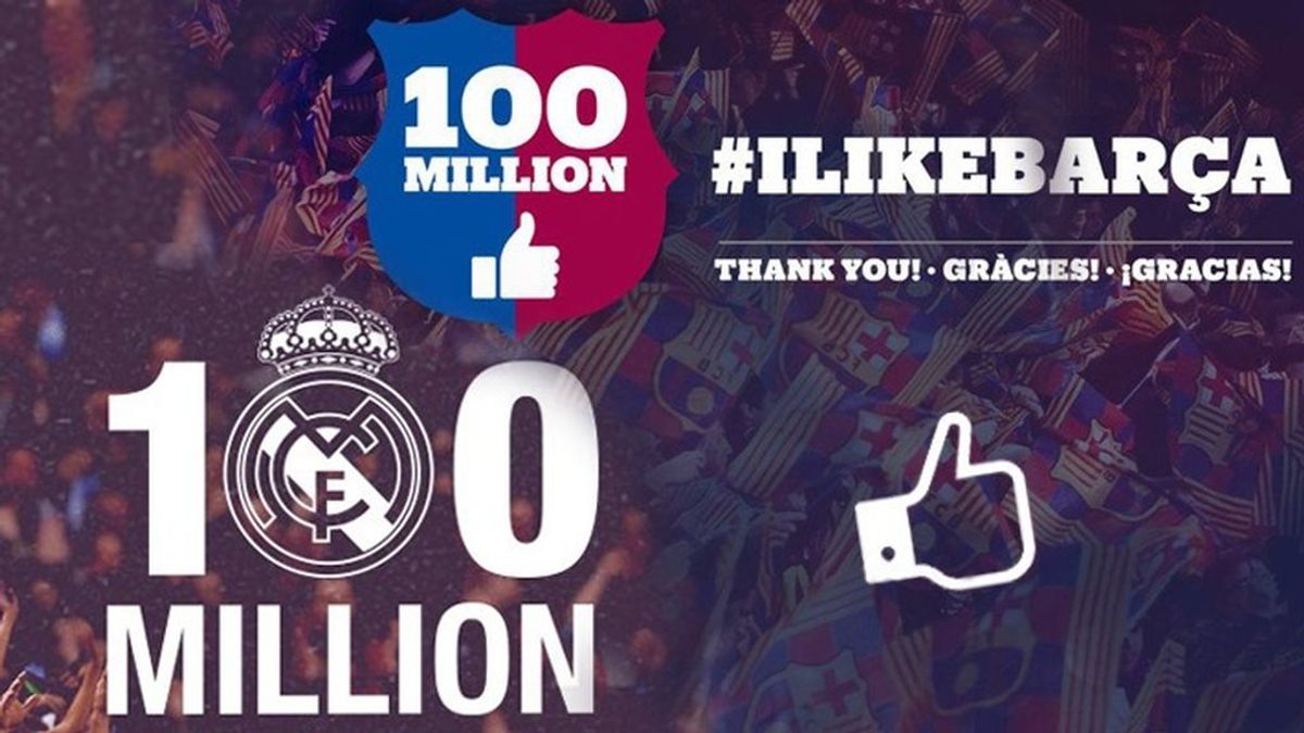 ¡El Clásico 2.0! El partido que no se vio en televisión pero sí en Facebook ¡El Clásico 2.0! El partido que no se vio en televisión pero sí en Facebook