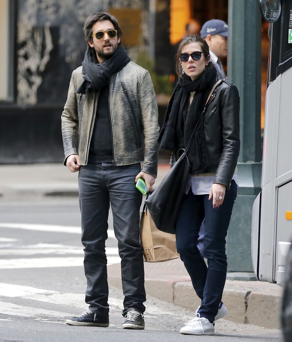 Nueva York 'mon amour': Carlota Casiraghi, de viaje con su nuevo novio y su hijo