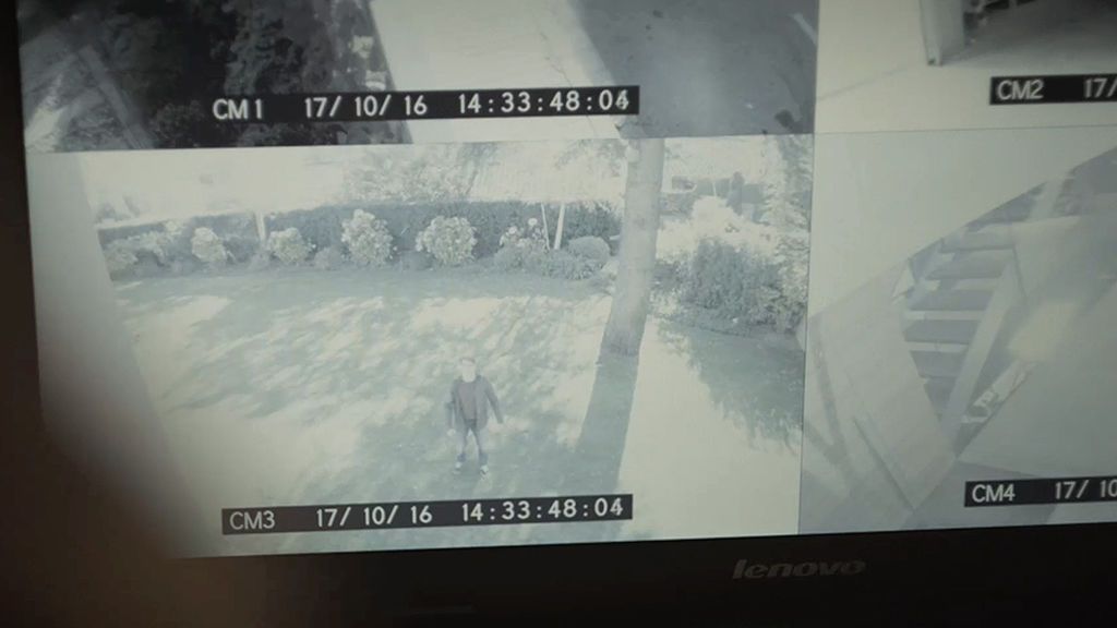 Marc robó las imágenes de las cámaras de seguridad de la casa de Alicia