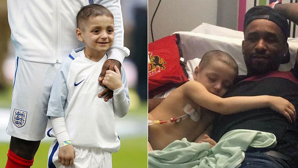 ¡Nueva esperanza para Bradley! El niño enfermo de cáncer y amigo de Defoe, se someterá a un nuevo tratamiento