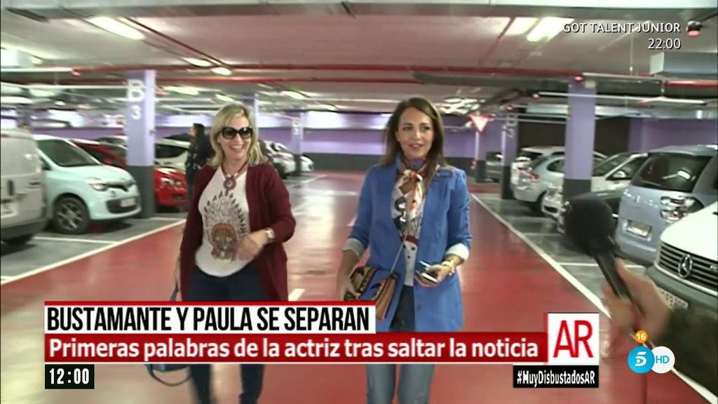 Las primeras palabras de Paula tras la noticia de su separación con Bustamante