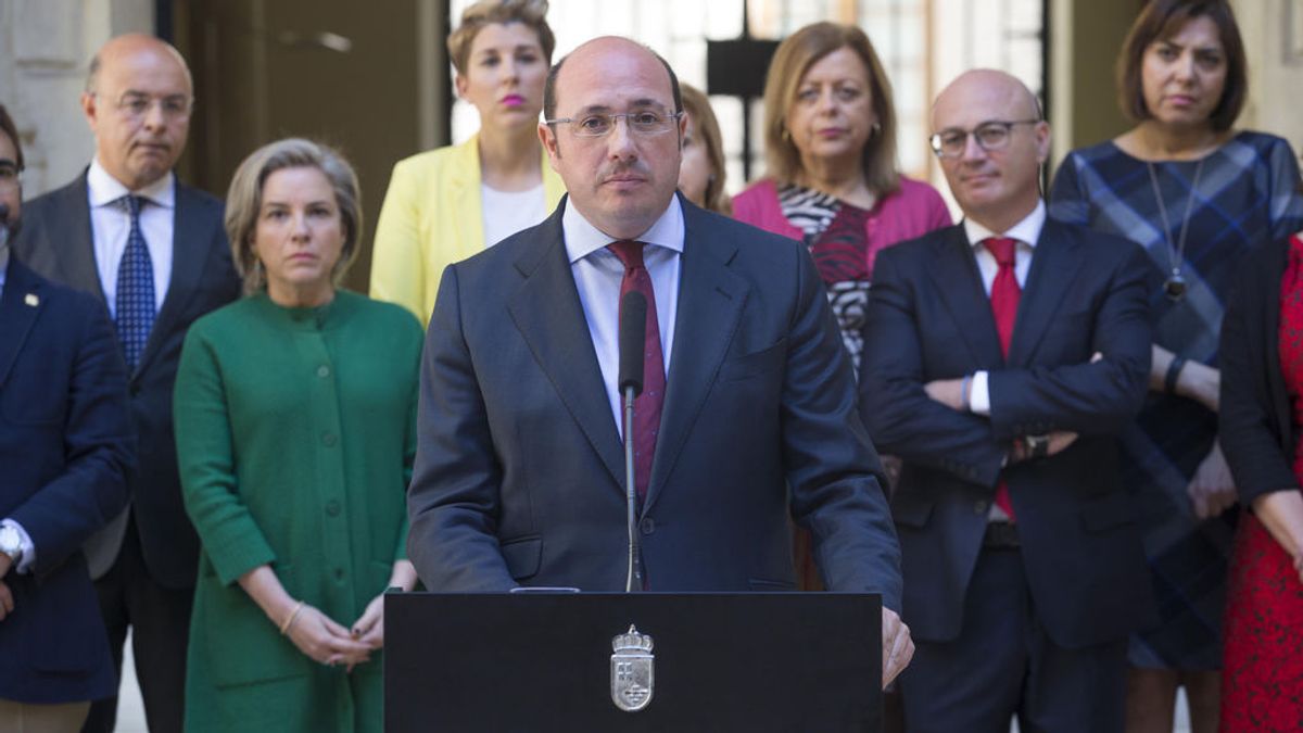 Pedro Antonio Sánchez anuncia su dimisión