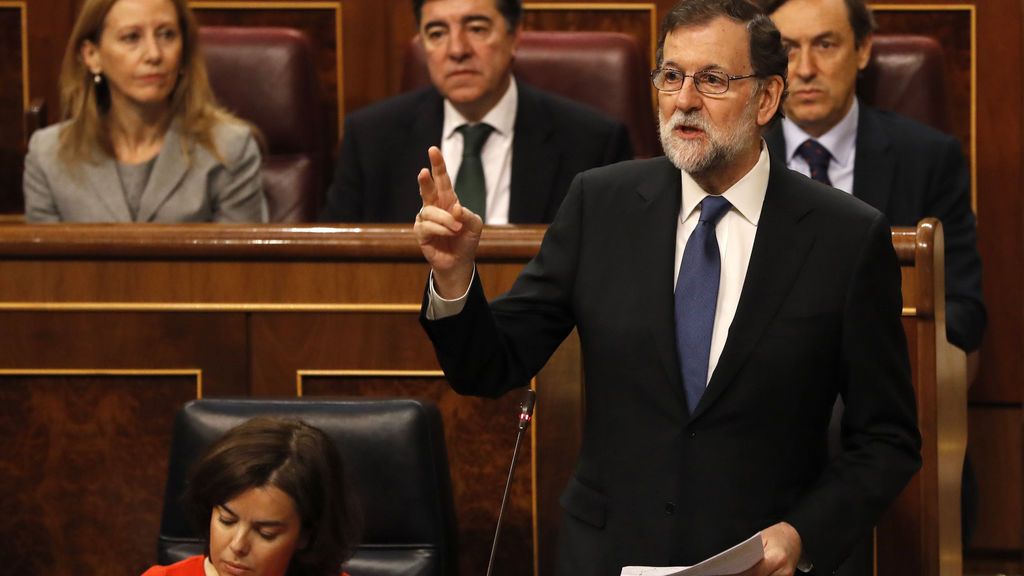 Rajoy responde a Rufián: “Realmente no tengo muchas cosas que decirle”