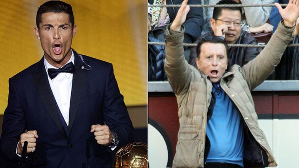 Ortega Cano imita el “Siuuuuh” de Cristiano en la plaza de toros de Las Ventas