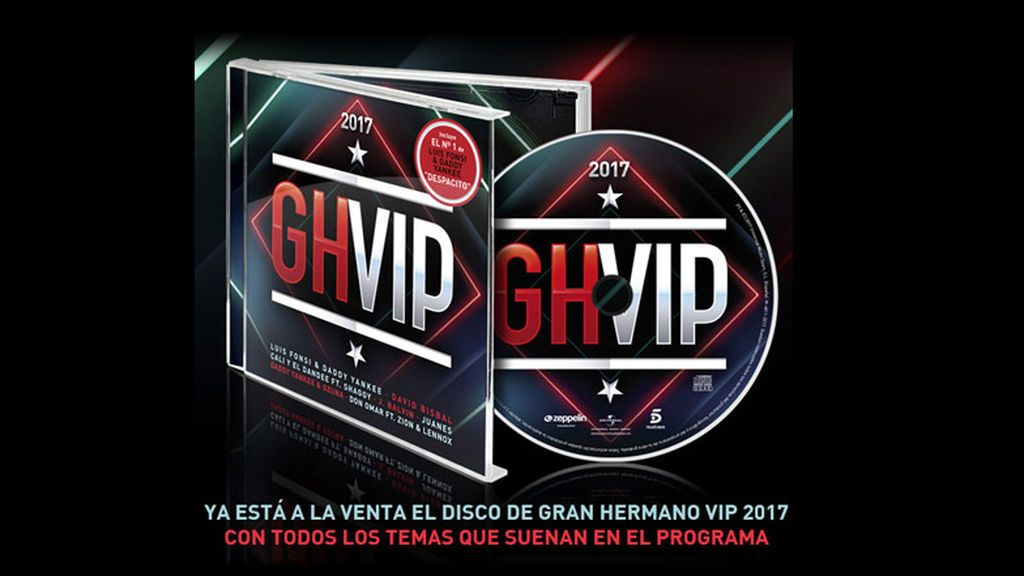 La música de GH VIP continúa en el nº1 de las listas de ventas