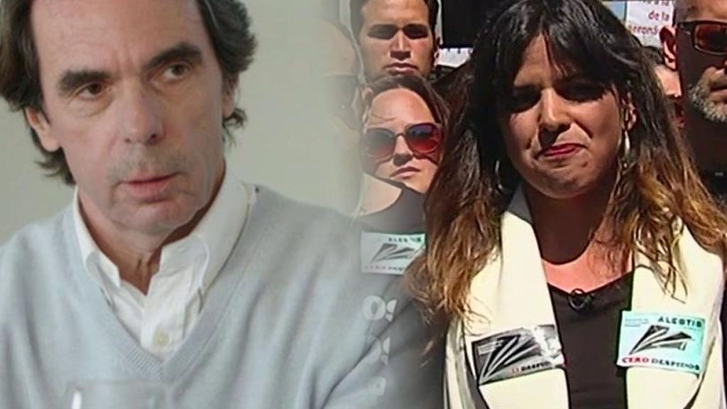 T. Rodríguez: "Es probable que haya motivos, al menos para sentar en el banquillo al señor Aznar"