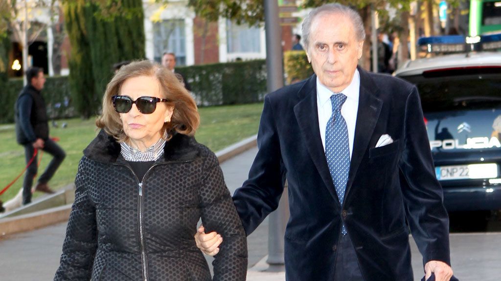 Jaime Peñafiel y su mujer Carmen