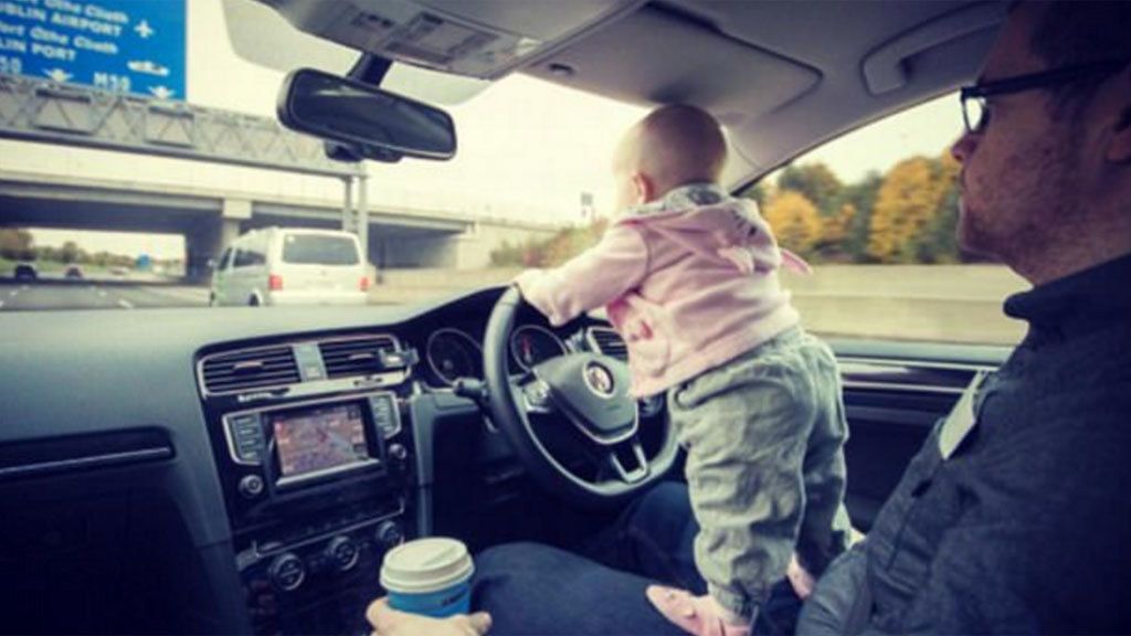 Las fotos de este bebé que dan miedo