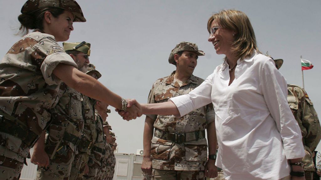 carme chacon tropas afganistan