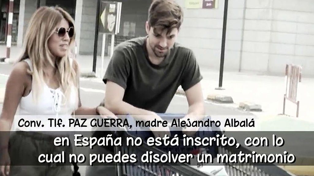 La madre de Alejandro Albalá: “Queremos el divorcio, desligarnos totalmente de esta chica”
