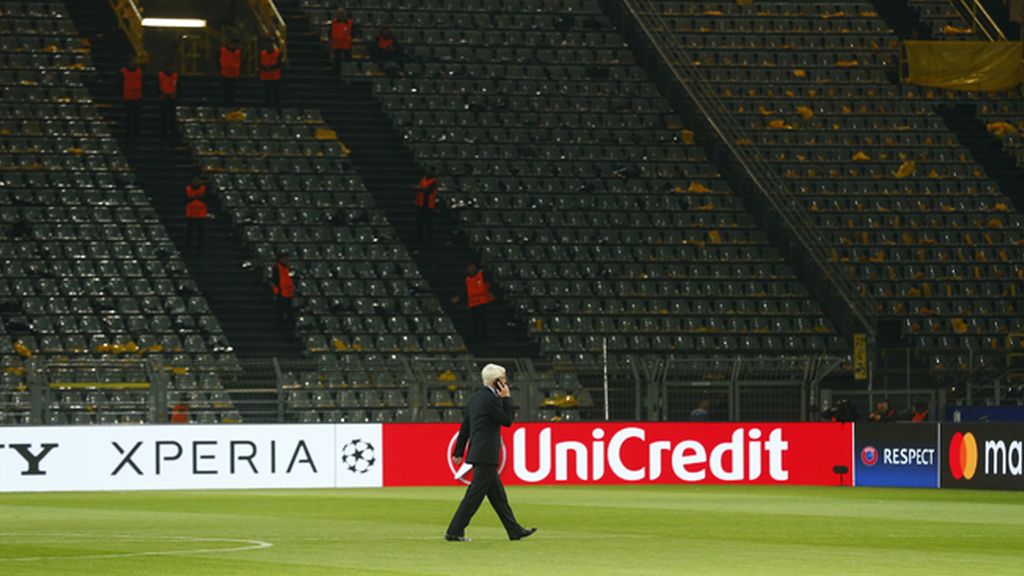 Así ha quedado el autobús del Borussia de Dortmund tras las explosiones