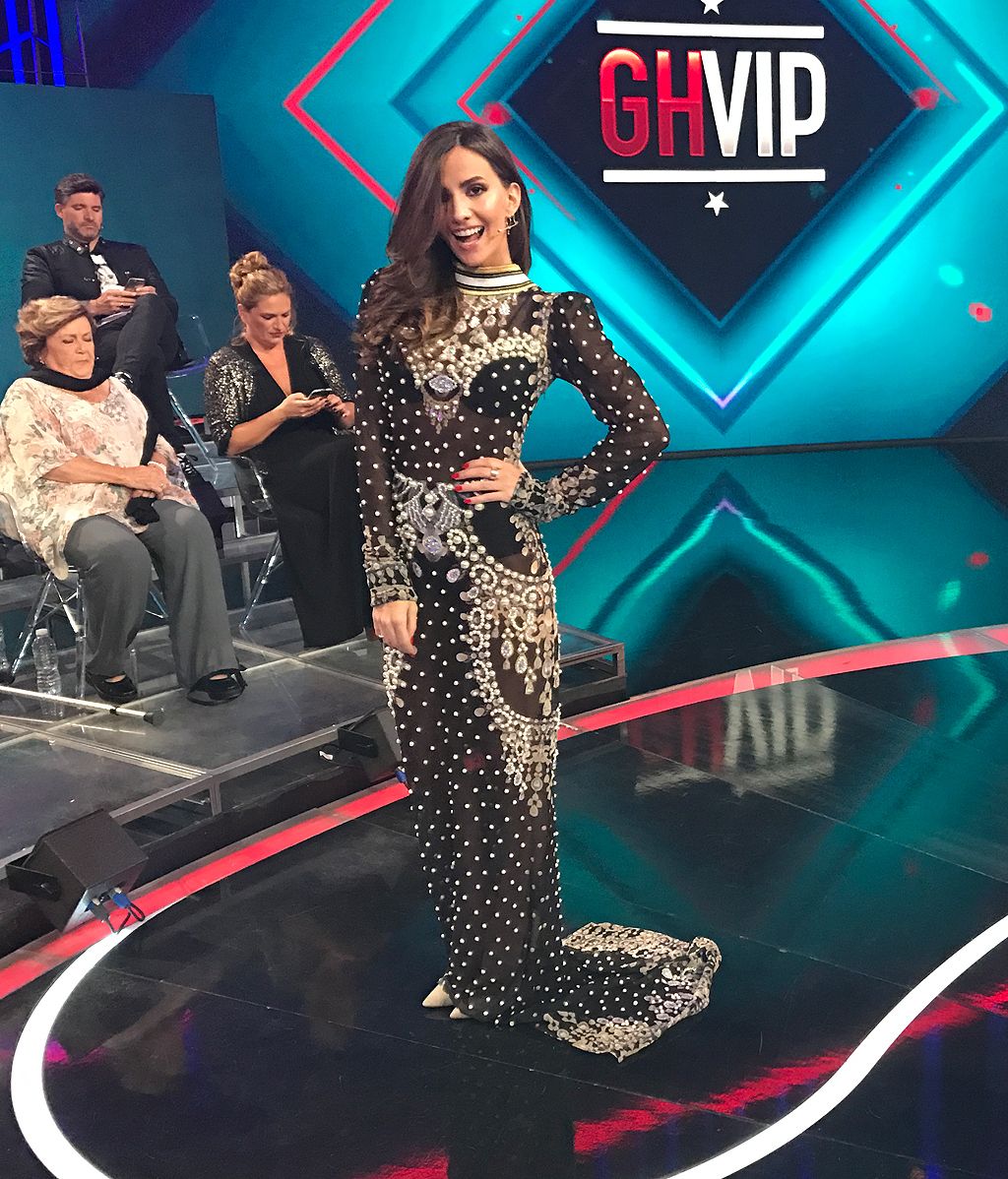 Aylén vestida de perlas para la gran final