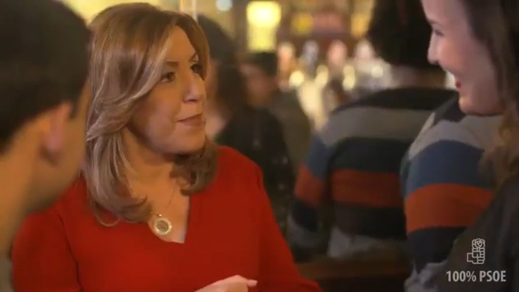 Susana Díaz tira de raíces para su carrera a la Secretaría General del PSOE