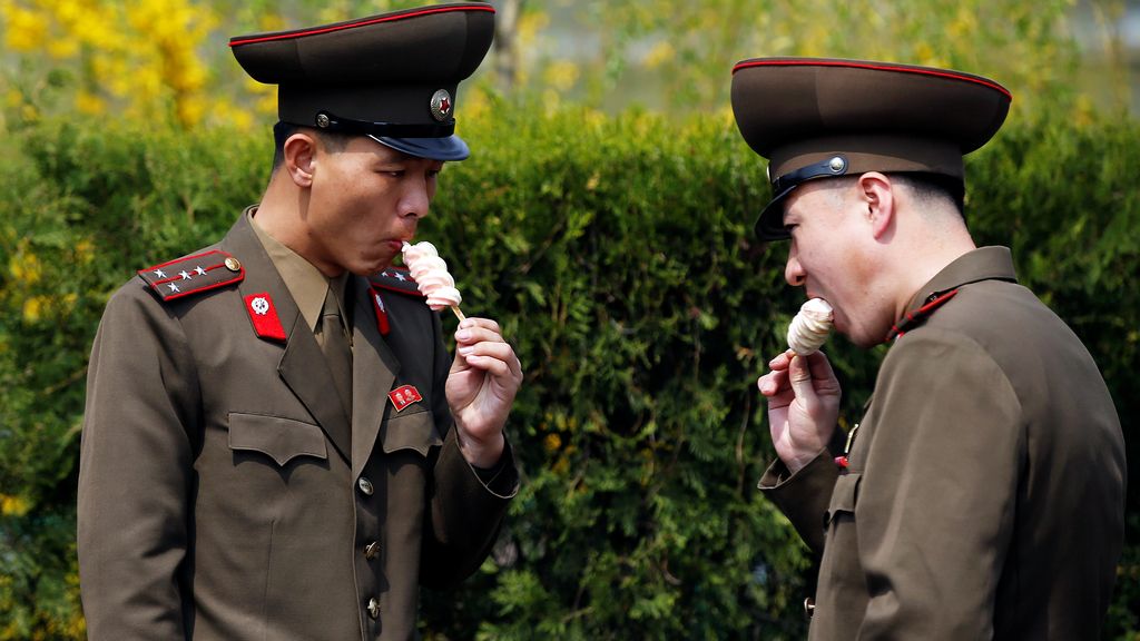 Pausa para refrescarse