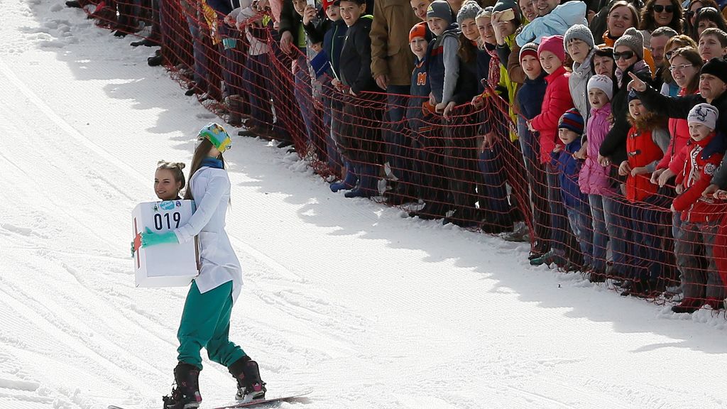 ‘Gornoluzhnik’, la curiosa forma de Rusia de decir adiós a la temporada de esquí