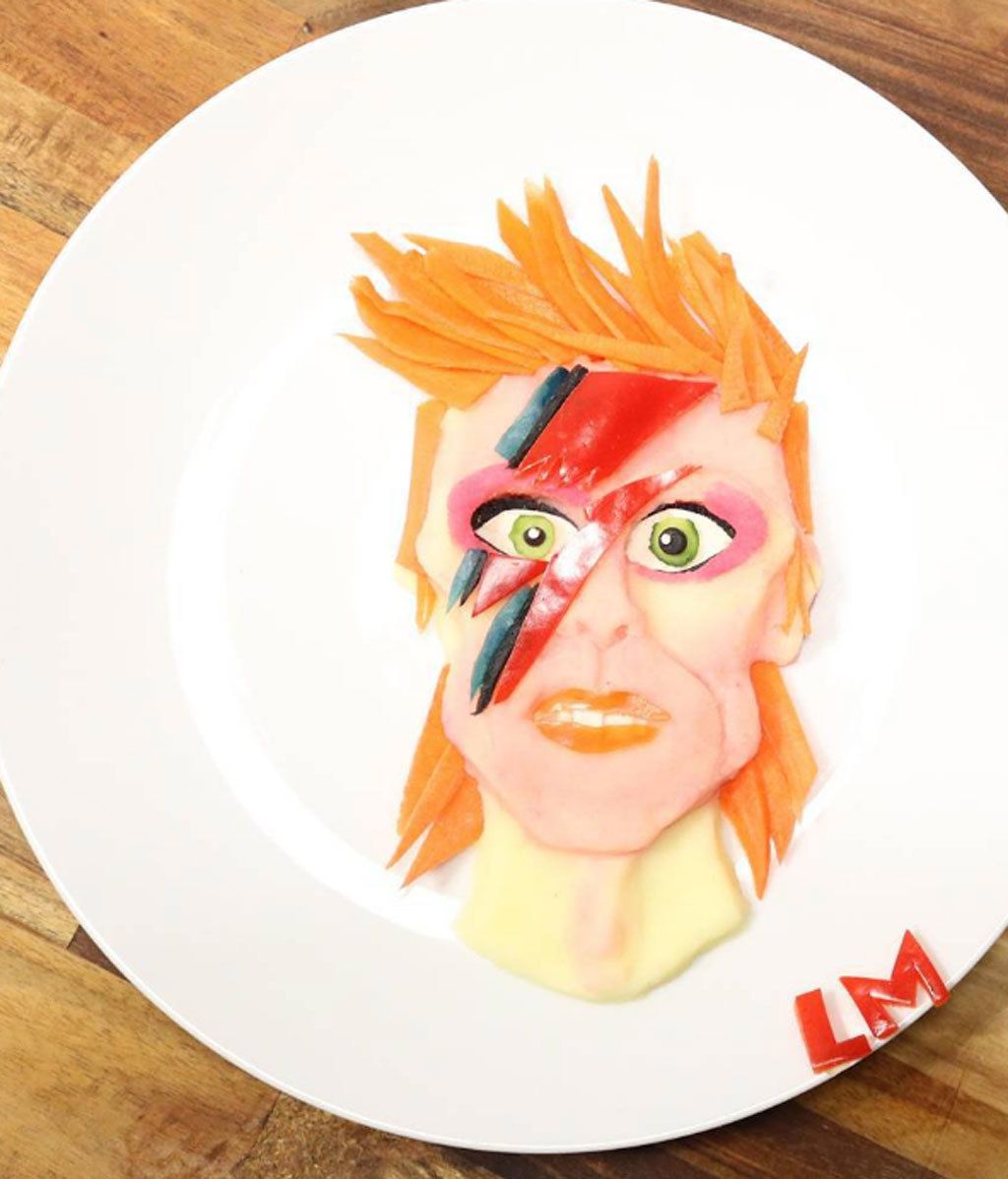 Quiso cocinar atractivos platos para su hijo y se lió, se lió...