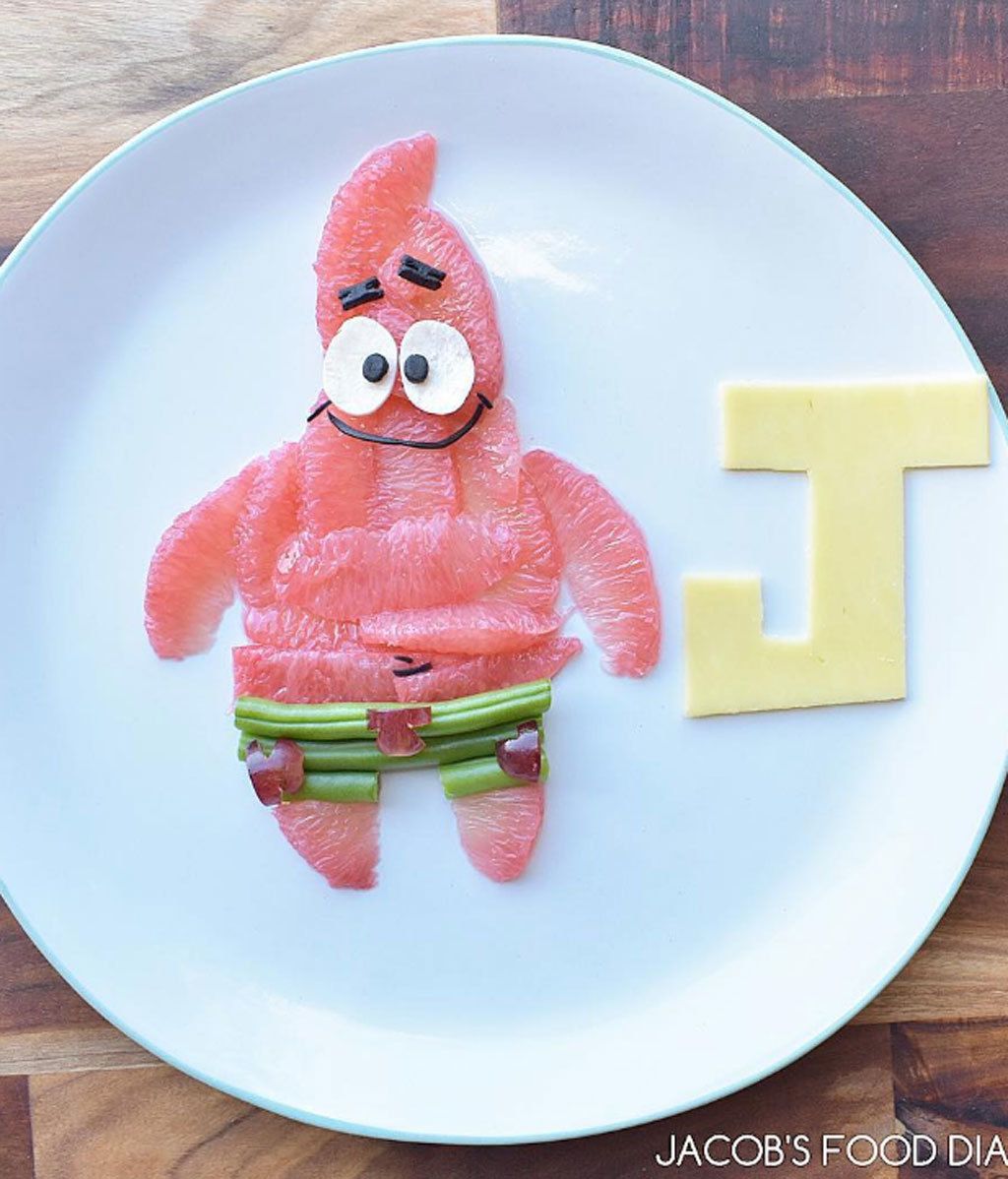 Quiso cocinar atractivos platos para su hijo y se lió, se lió...