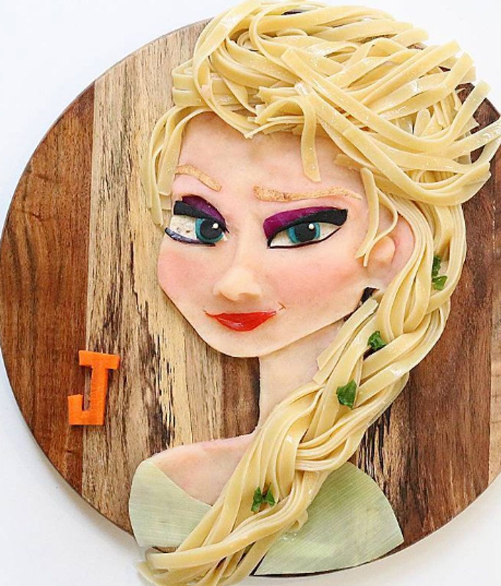 Quiso cocinar atractivos platos para su hijo y se lió, se lió...