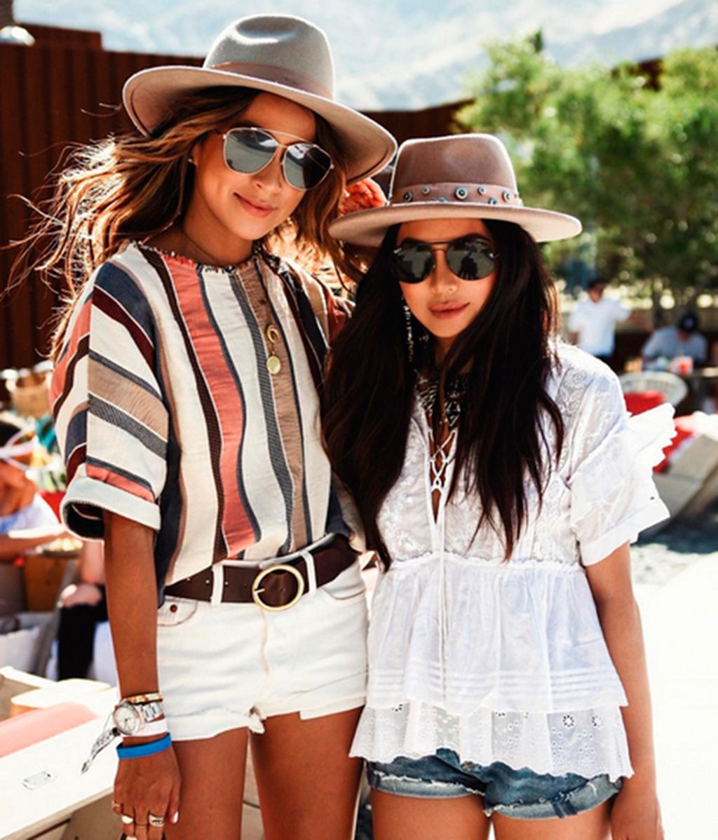 Y Dulceida y Alba estuvieron en Coachella: los looks del festival más 'boho-chic-vip'
