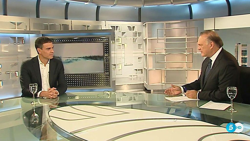 Piqueras entrevista a Pedro Sánchez hoy a las 21.05 en Informativos Telecinco