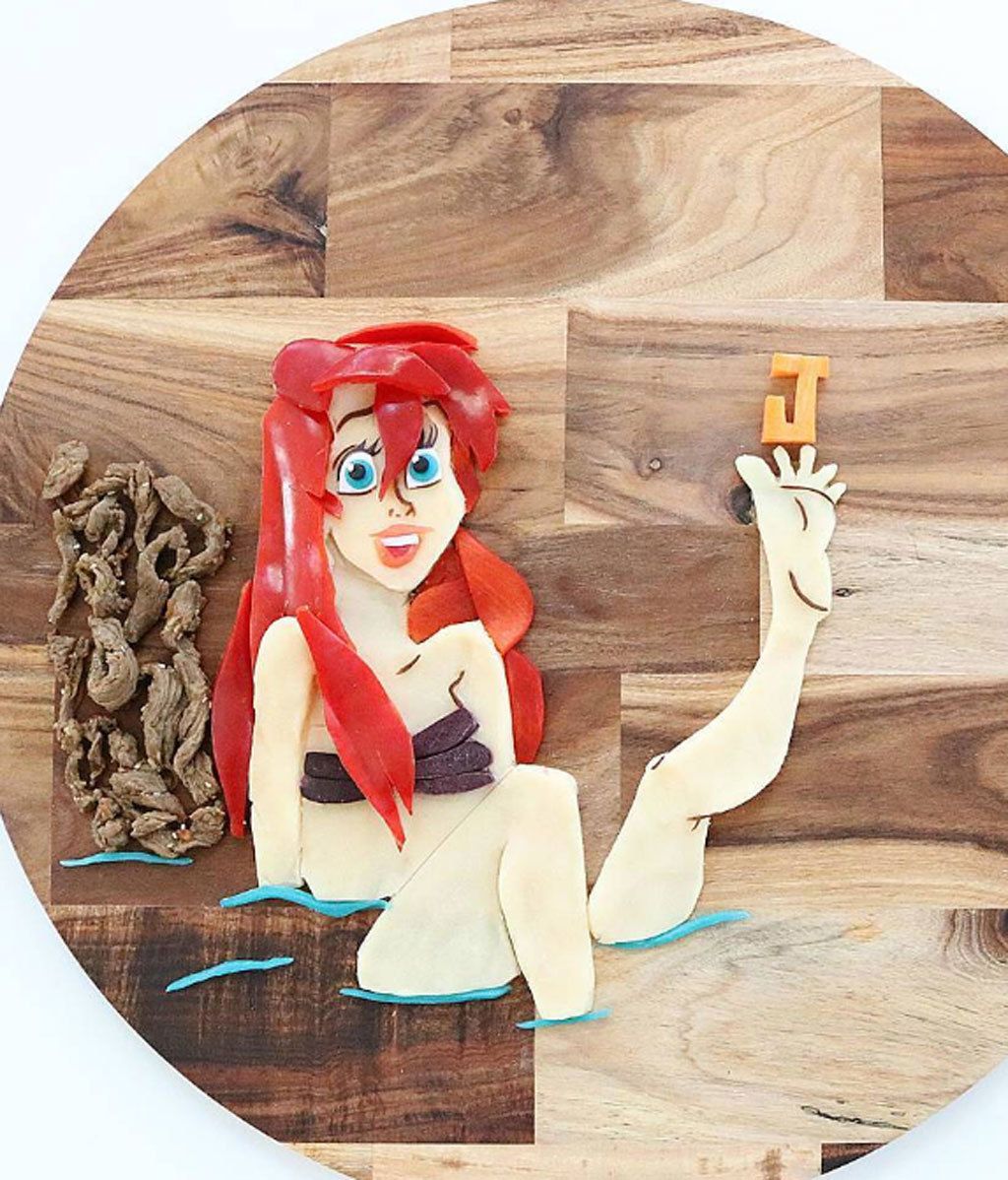 Quiso cocinar atractivos platos para su hijo y se lió, se lió...