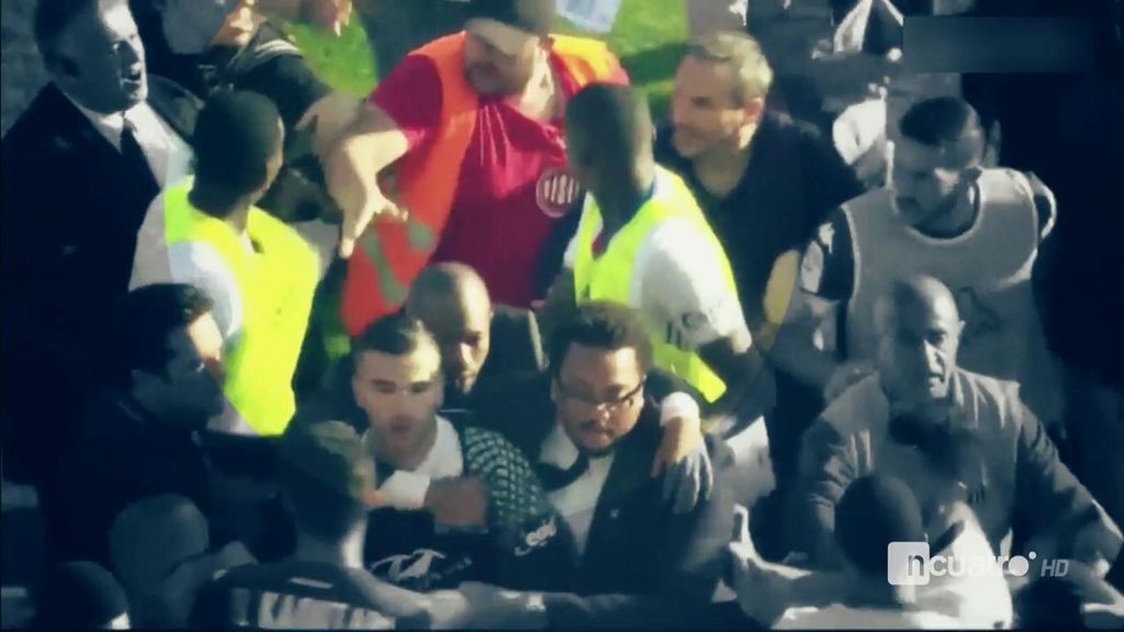 Dos agentes de seguridad del estadio del Bastia también agredieron a los jugadores del Lyón