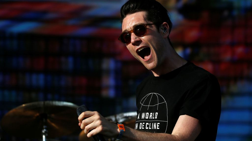Dan Smith, líder del grupo Bastille