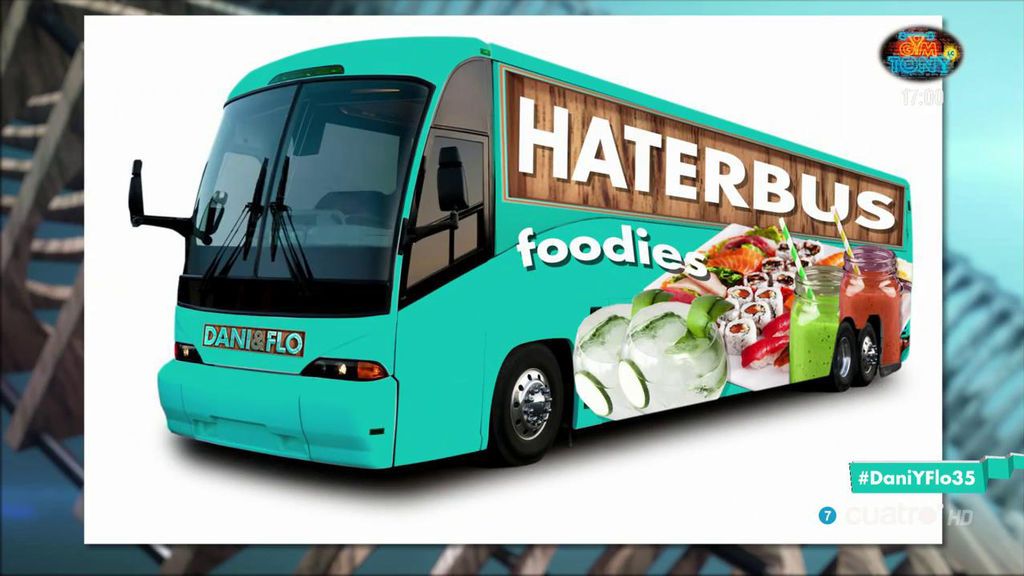 ¿Un 'haterbus' contra foodies? Flo se ha vuelto muy loco