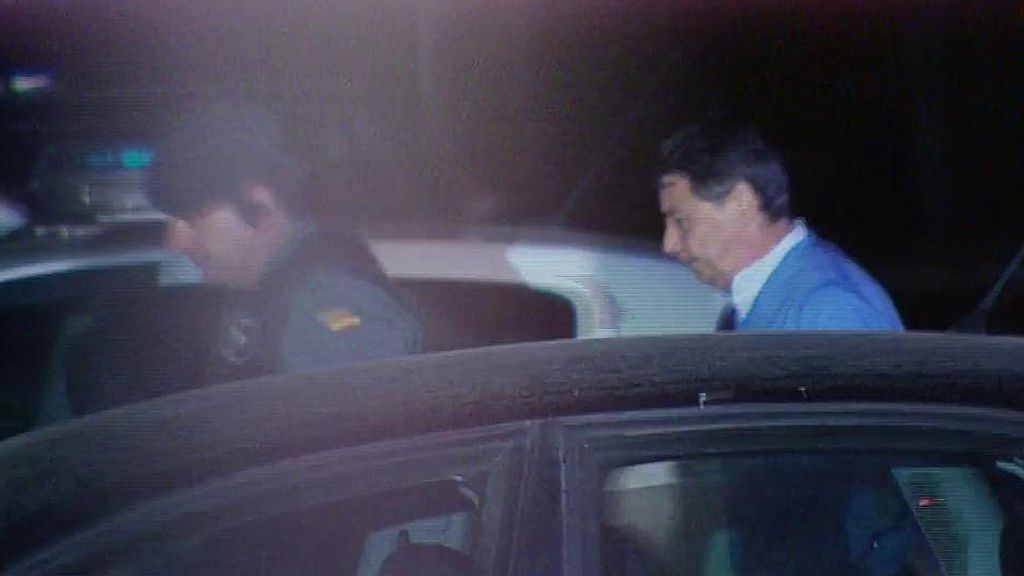 Ignacio González pasa su primera noche detenido