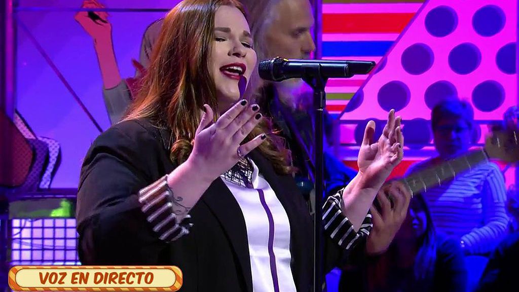 Irene Caruncho canta en directo 'Otra vez'