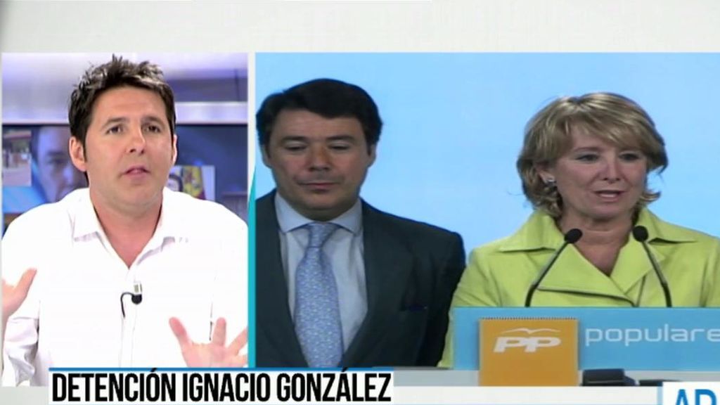 Jesús Cintora: "¿Alguien cree a Aguirre cuando se hace la sorprendida?"