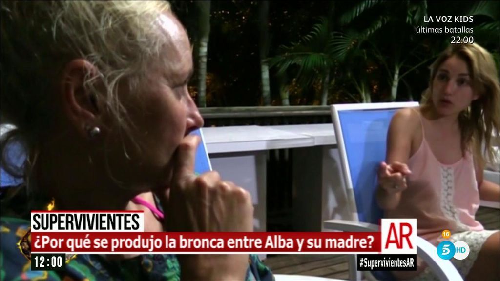 Alba Carrillo, a su madre: "Quiero vivir esta aventura pero contigo no"