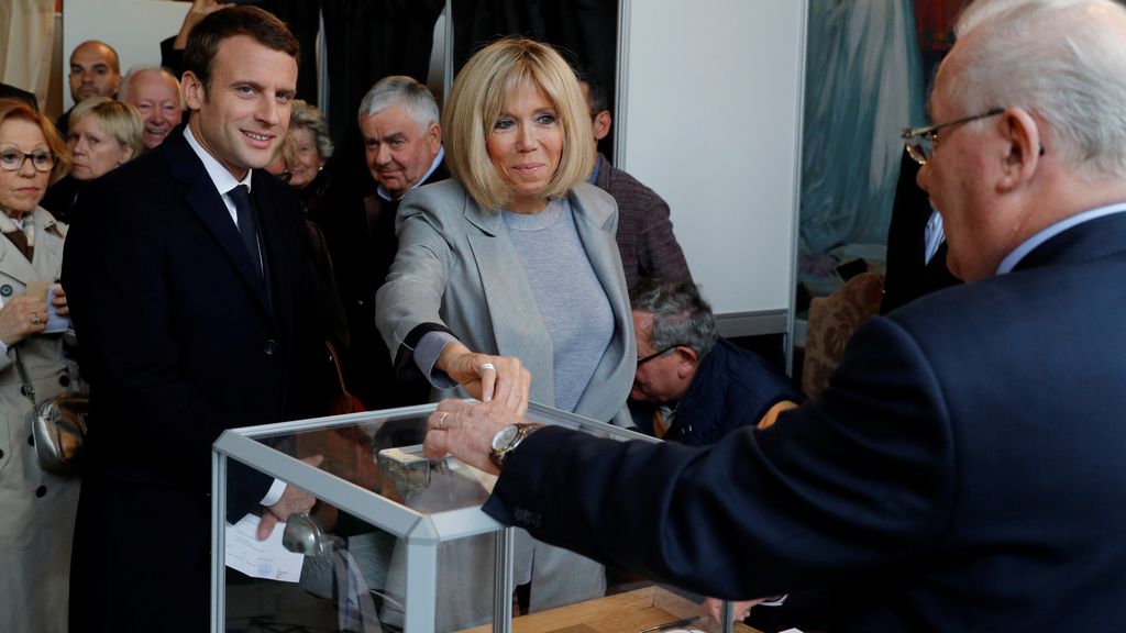 Las imágenes de la jornada electoral en Francia