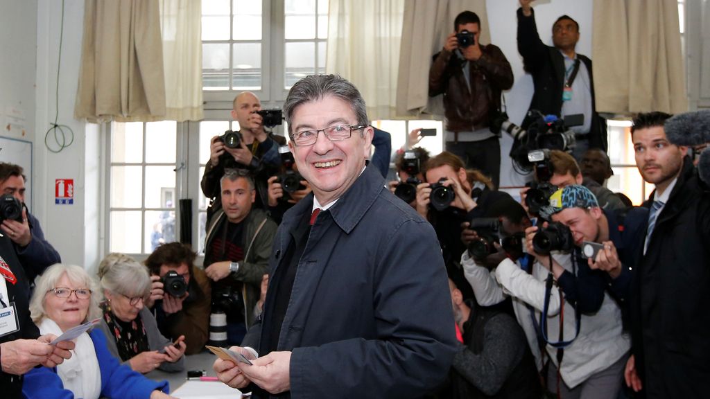 Las imágenes de la jornada electoral en Francia