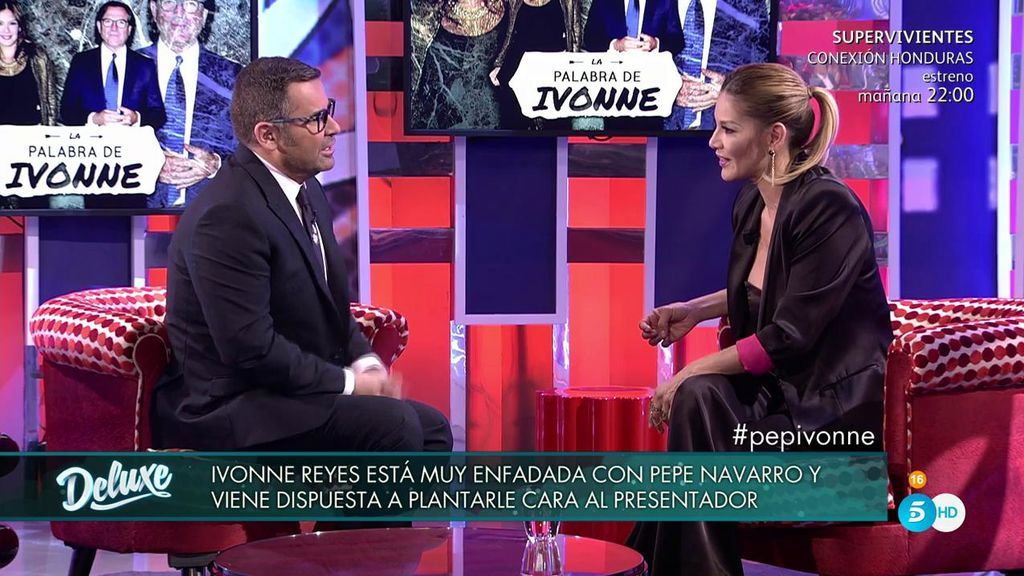 Tensión entre Jorge e Ivonne: "No sé de qué vas, has capado esta entrevista"