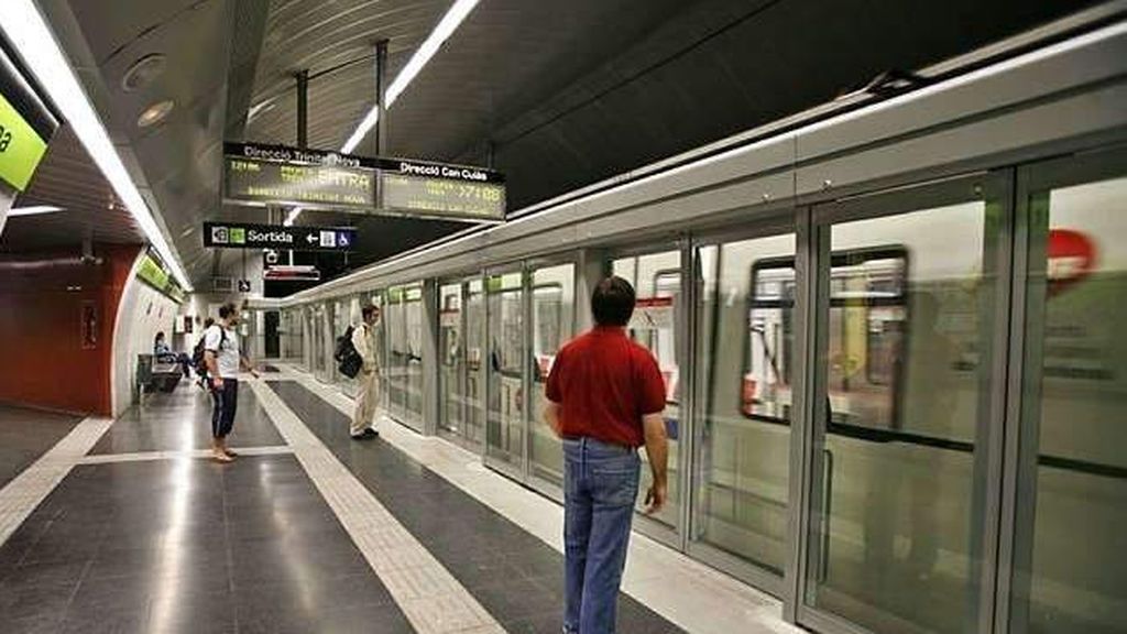 El metro de Barcelona, paralizado