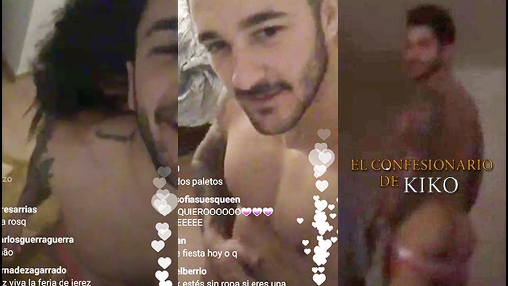 sofia y hugo se desnudan en directo