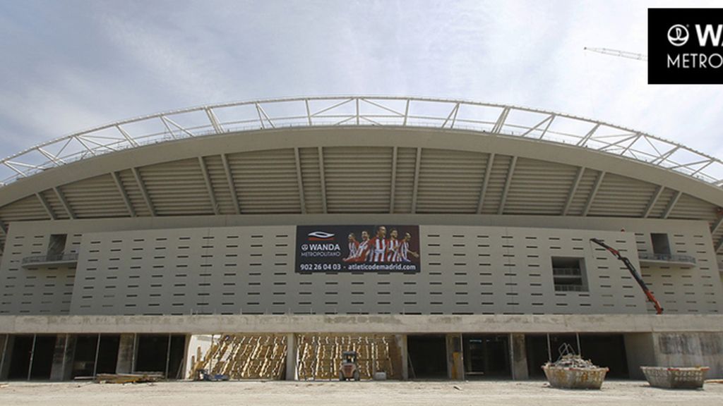 Las gradas del nuevo estadio del Atlético van cogiendo forma: nuevas fotos del Metropolitano