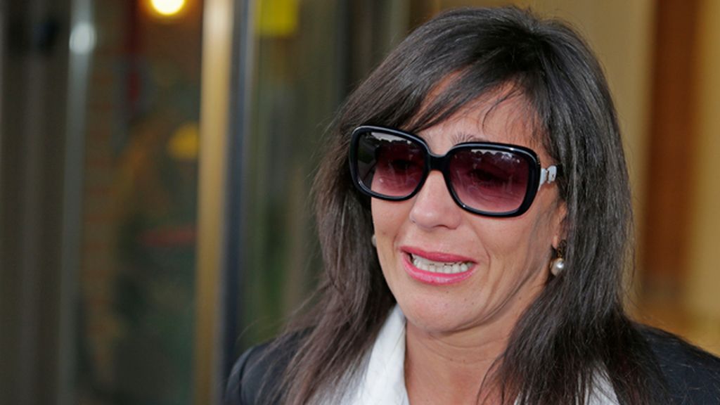 Concha Azuara en el velatorio